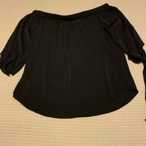 off the shoulder blouse!
